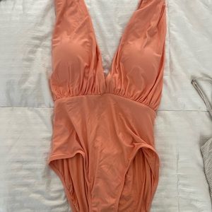 Anthropologie ALLIHŌP Zinnia Plunge Swimsuit
